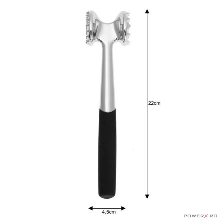 Batator de carne din inox, 3.5 x 4.5 x 22 cm, Kinghoff