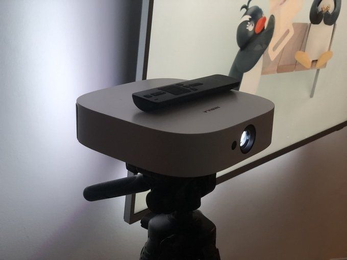 Nebula Solar Portable 400 ISO Lumens Проектор Android TV