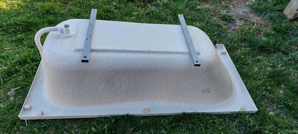 Cadă albă pt. baie, 170 x 80 cm