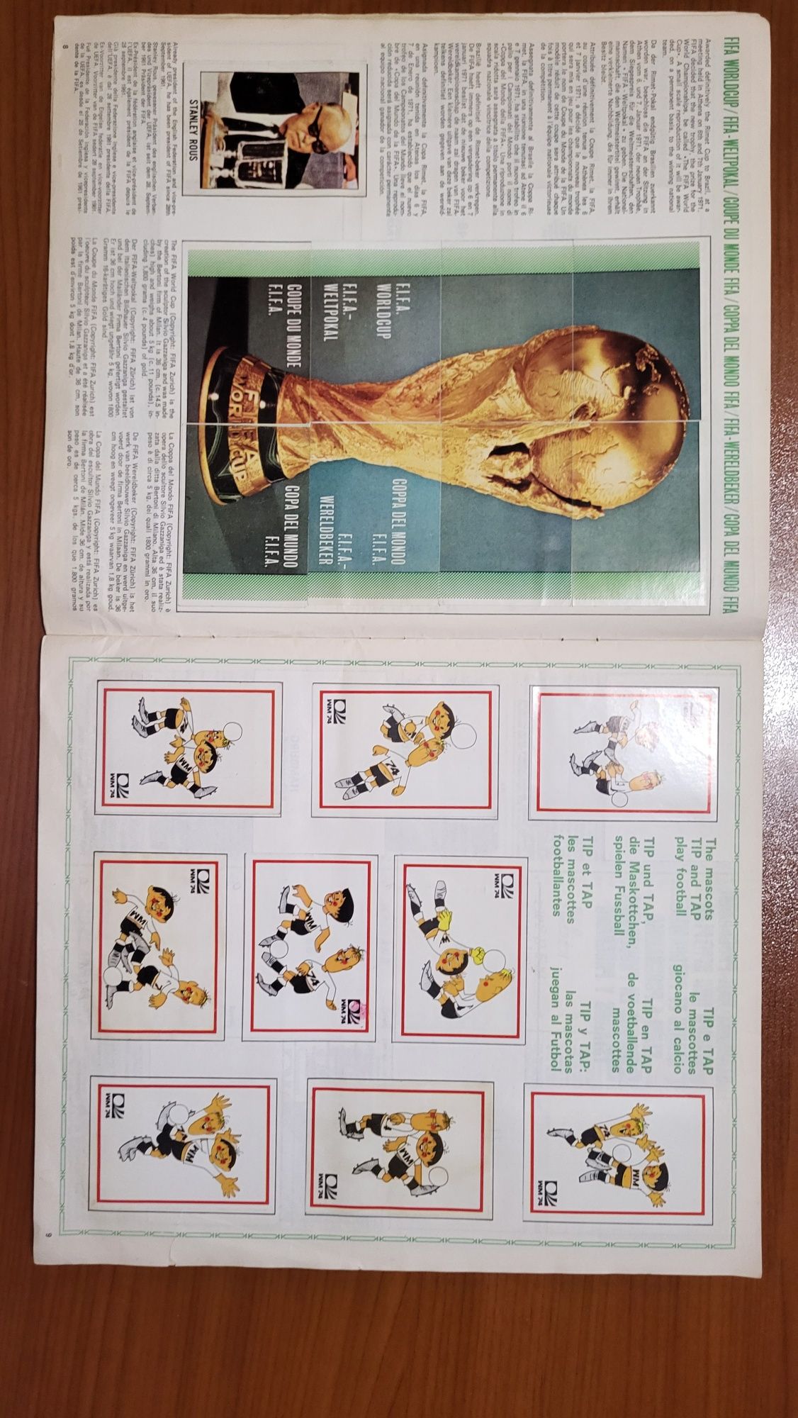 Munchen 74 Panini complet