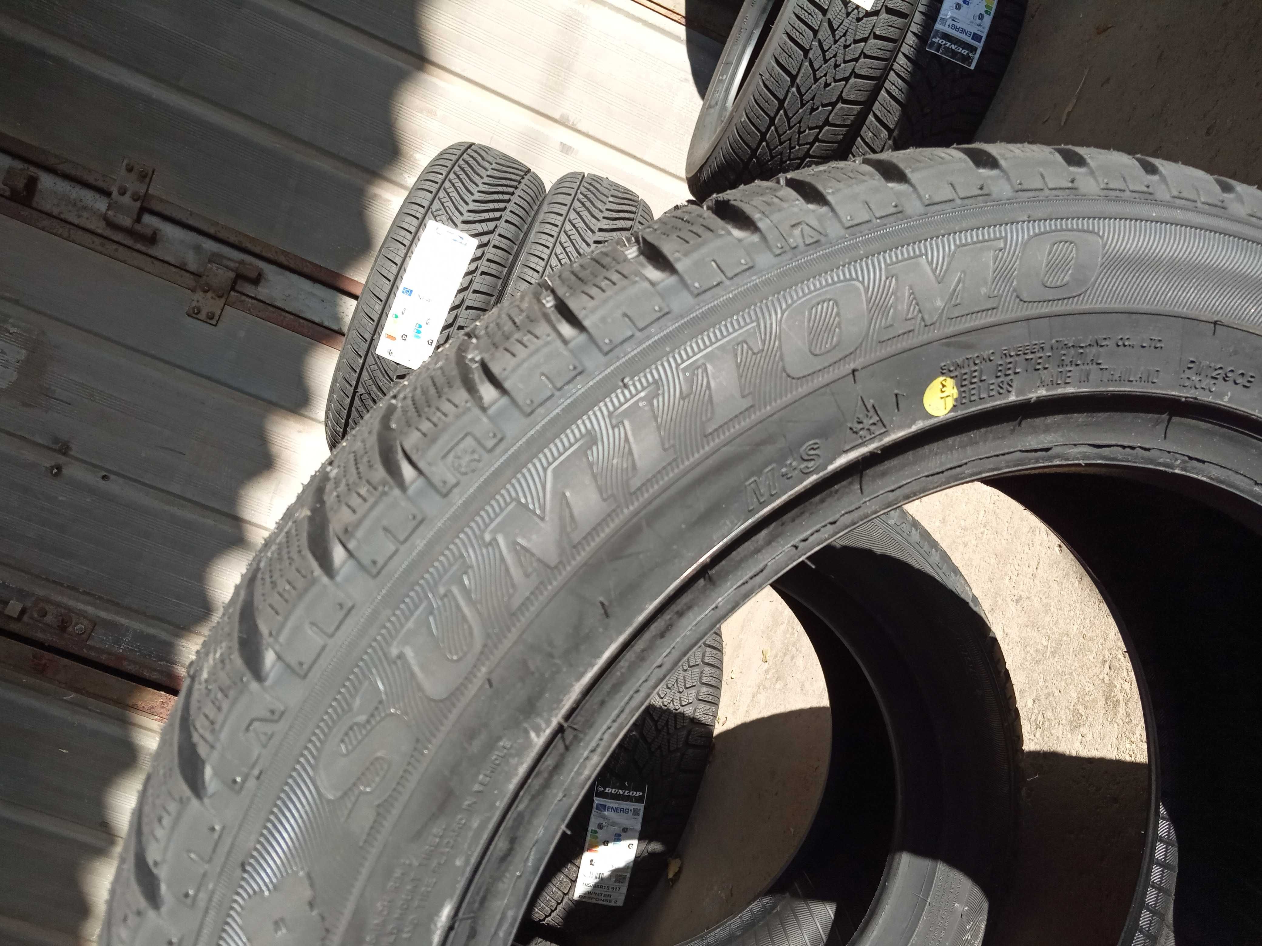 2 Нови зимни гуми 205/55R16 Sumitomo WT200 91H M+S DOT2724 с борд