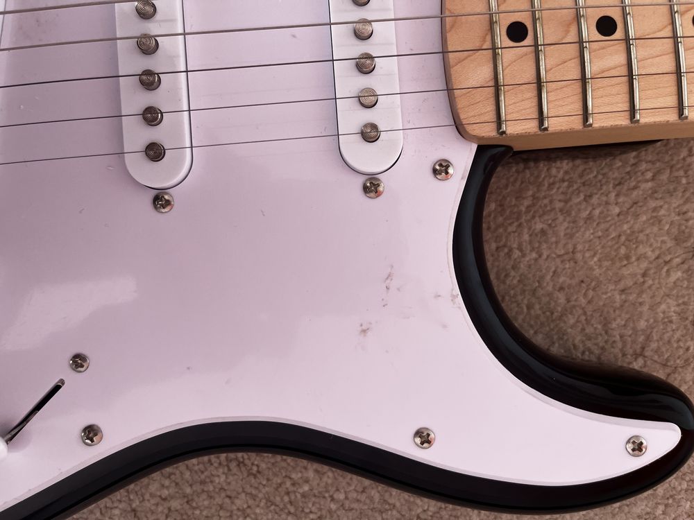 Set chitara electrica Fender Squier Sonic stratocaster