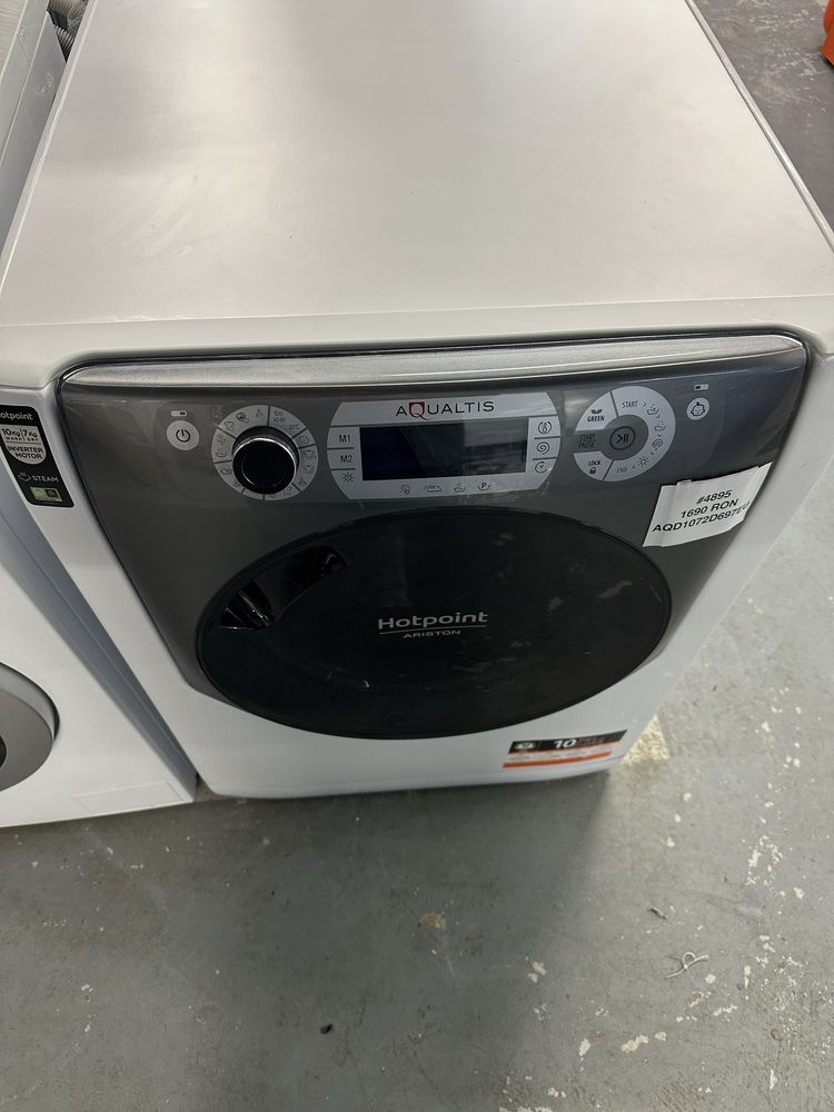 Mașină de spălat rufe cu uscător Hotpoint  AQD1072D697EU
