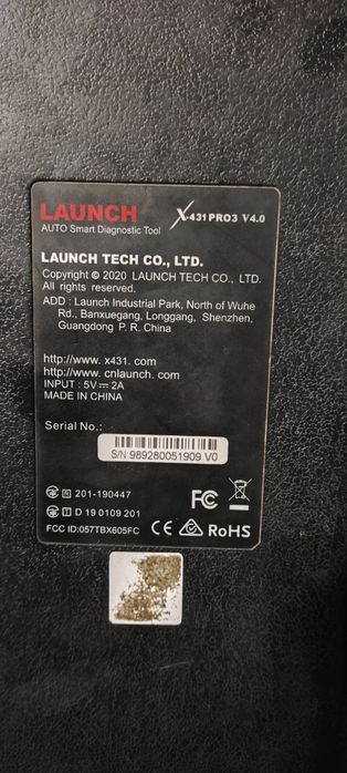 Мультимарочный автосканер Launch 431-pro3 V7.0