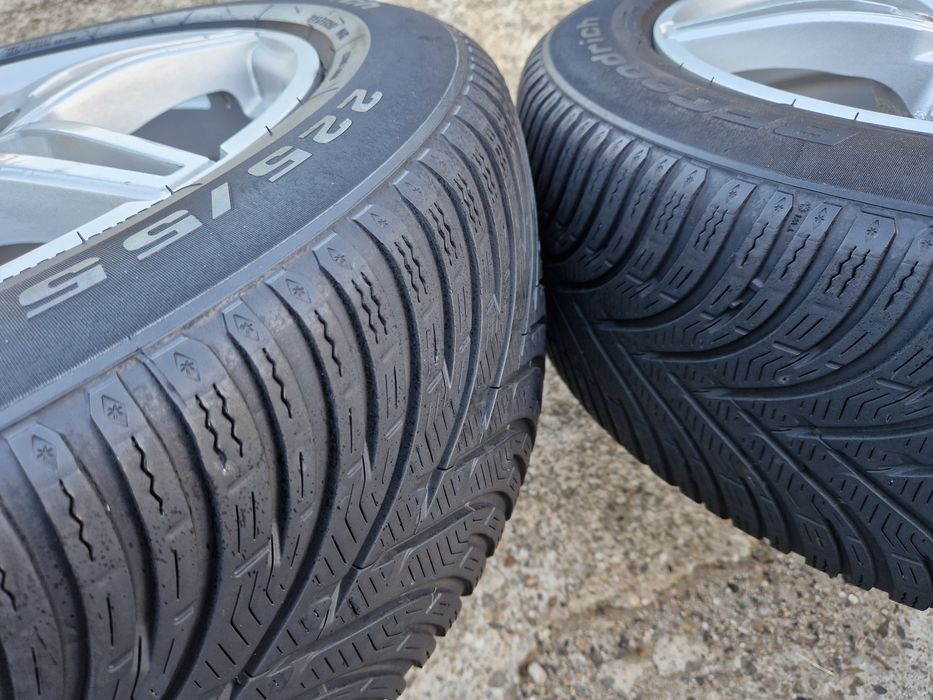 Jante 5x114.3 Mazda 6 anvelope iarna 225 55 17