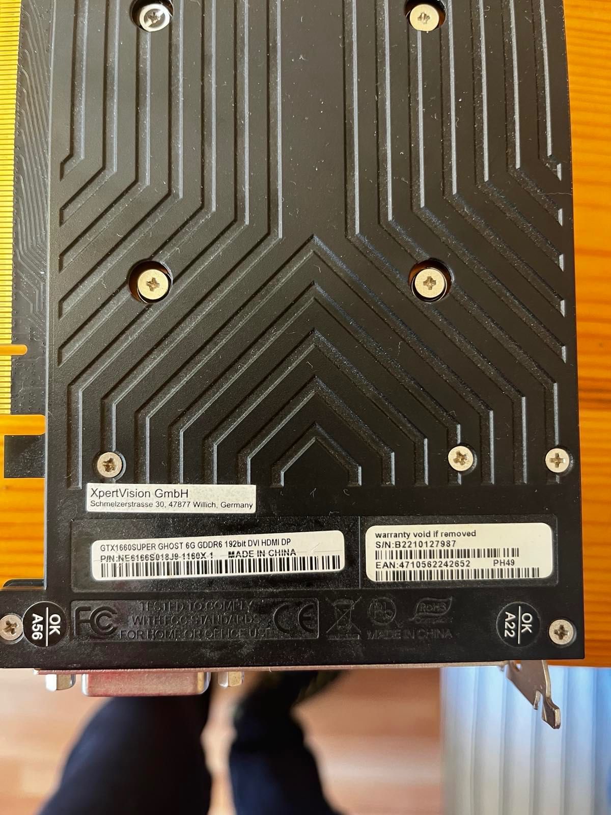 Gainward GeForce® GTX 1660 SUPER Ghost