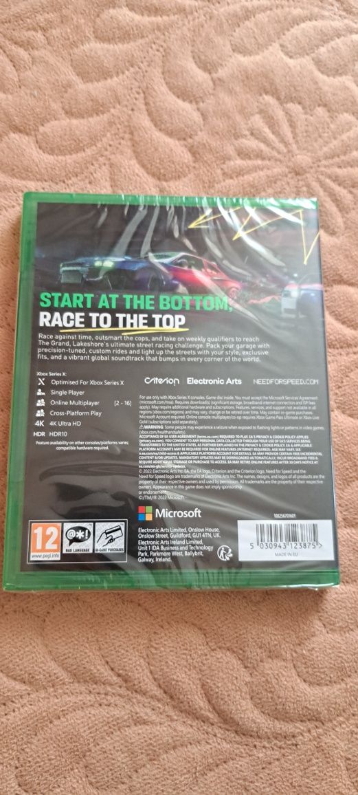 Nfs unbound xbox series x