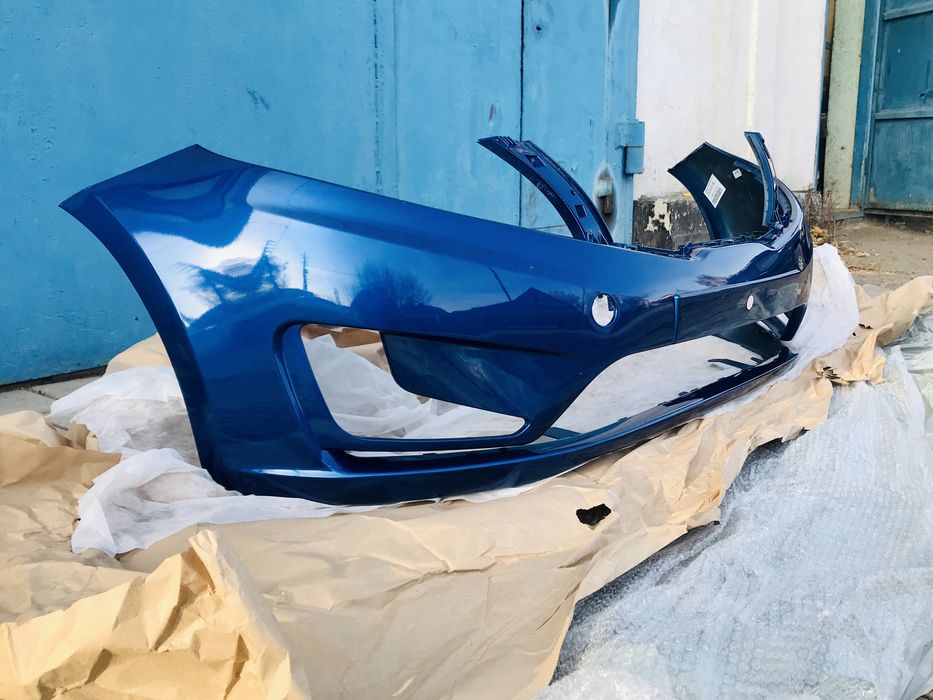 Бампер передний синий KIA RIO 2010-15