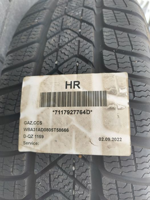 Set Jante + Anvelope 205 60 R17 BMW X1 X2