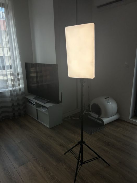 LED студийна лампа с трипод 90W