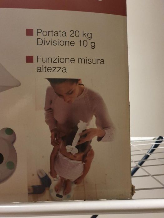 Cantar electronic LAICA pentru copii, 3 in 1 (pana la 20 kg)