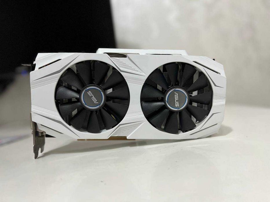 Nvidia Geforce GTX 1070 8GB GDDR5 / Белая видеокарта ASUS DUAL