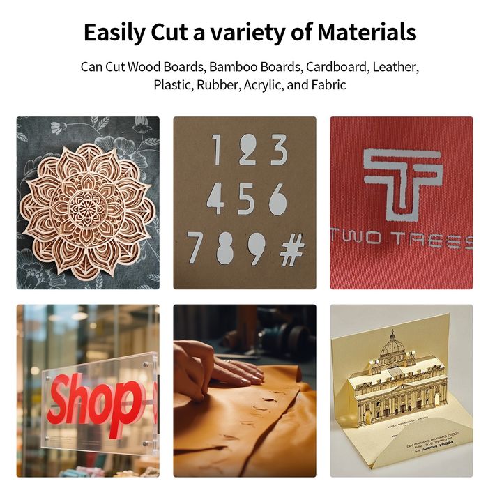 Машина за лазерно гравиране TwoTrees 5.5W