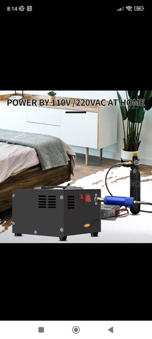 Компресори 300bar за въздушни пушки и бутилки