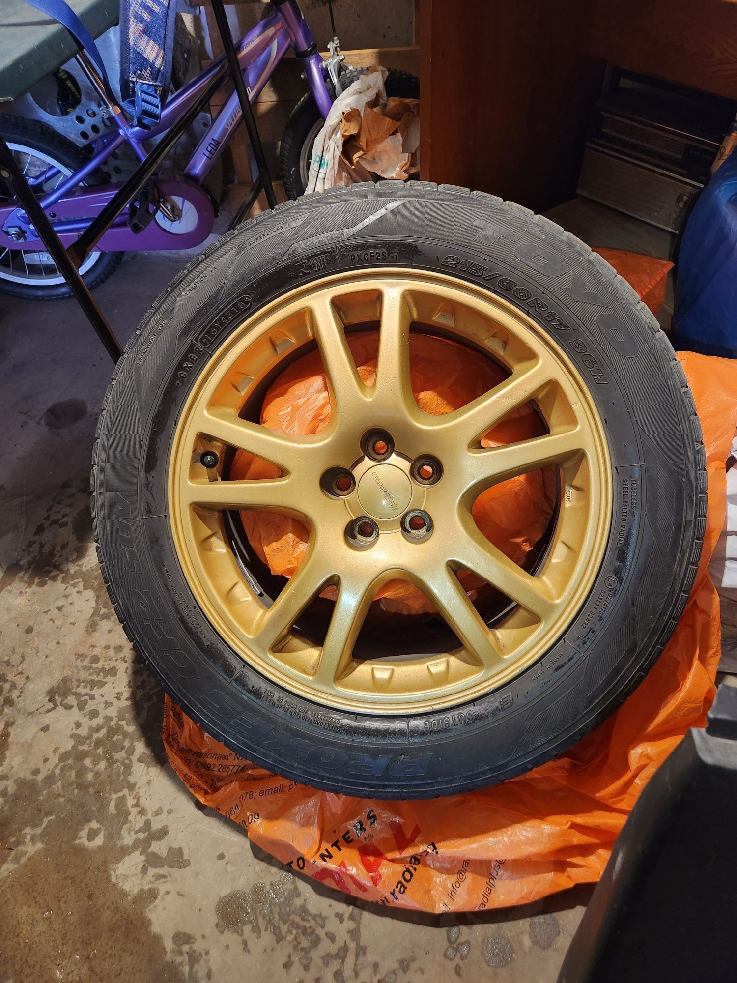Джанти Subaru Impreza STI