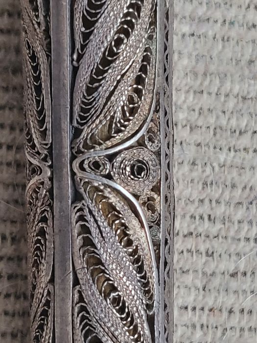 Автентично сребърно цигаре Османска империя