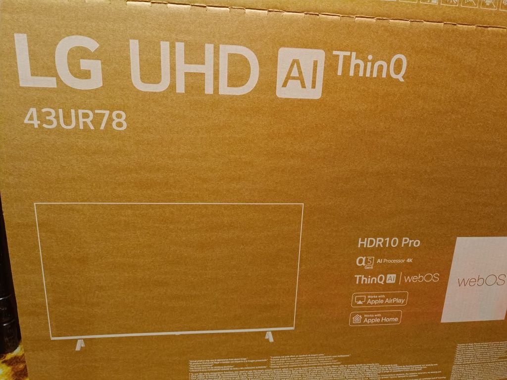 Телевизор за части LG43UR78 Smart tv