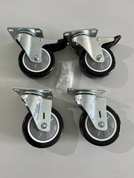 Комплект колёс для тележек/переносок/стеллажей