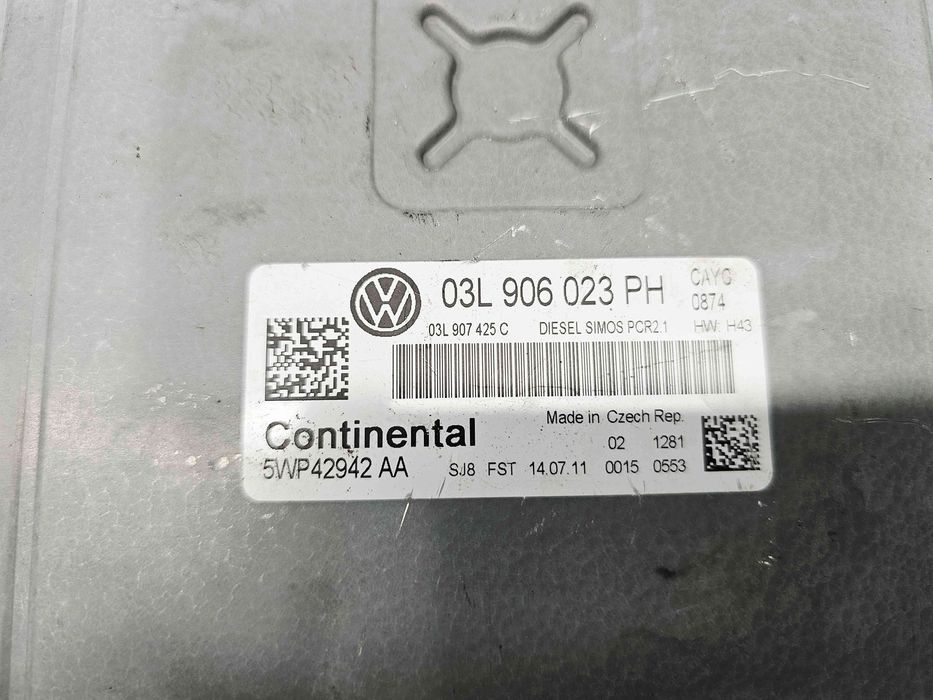 Calculator motor ECU Volkswagen Polo (6R) [Fabr 2009-2016] 03L906023 P