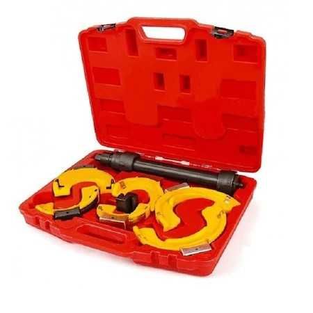 Комплект скоби за пружини Automat, Преса за монтаж и демонтаж, Жълт