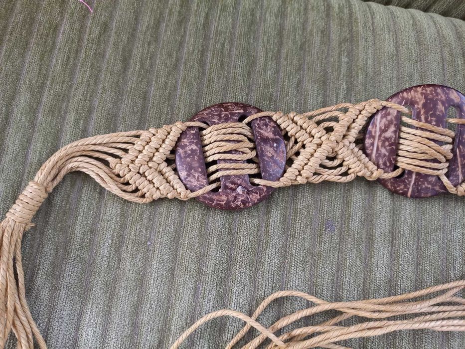 Колан плетка макраме