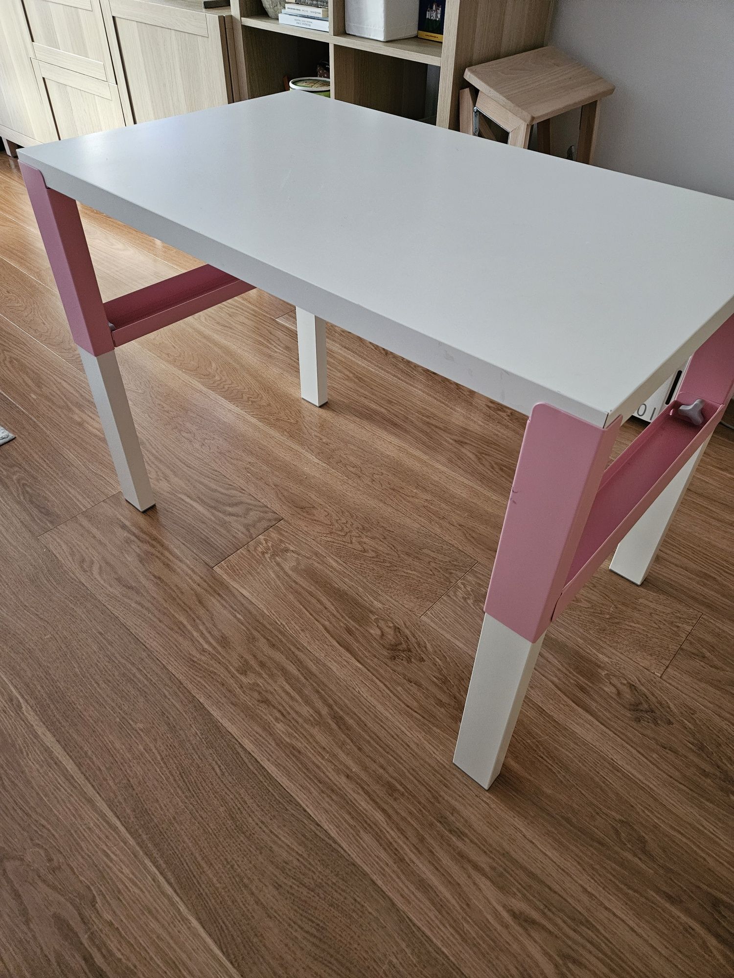 Vand birou alb/roz Pahl - Ikea