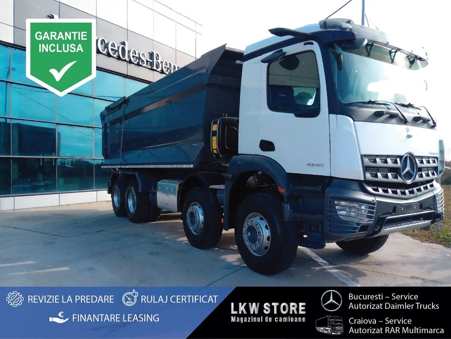Mercedes-Benz Arocs 42.40 8x4 Basculanta/Tipper/Kipper Heavy Duty, TOP !!! Primul Proprietar/ Posibilitate Leasing