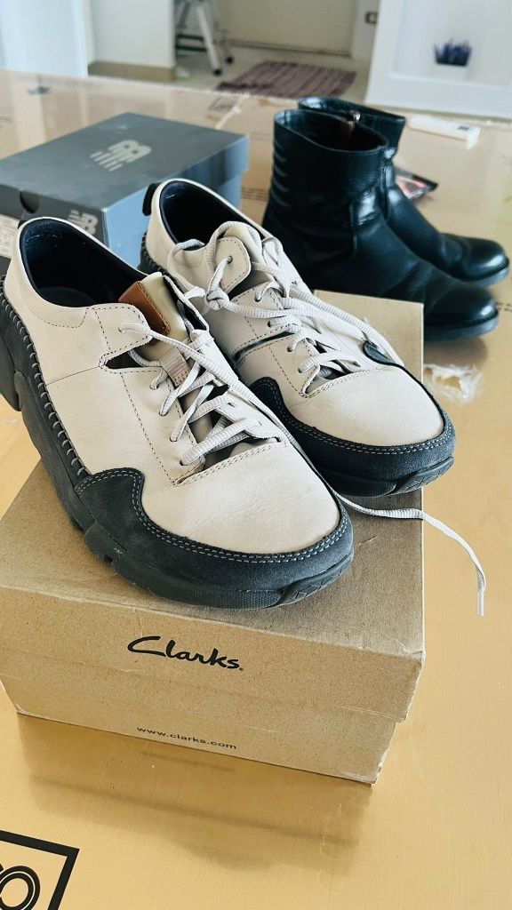 Ghete de piele barbati Clarks și pantofi sport Clarks