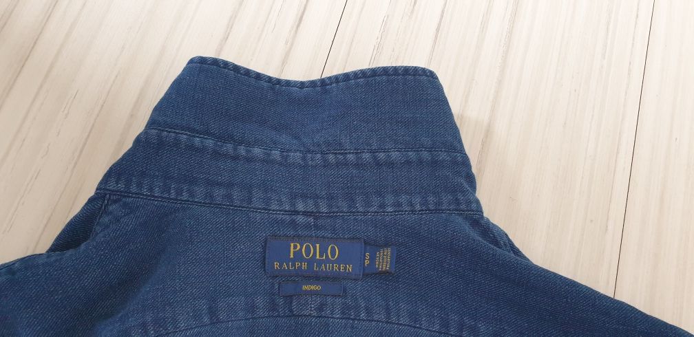 POLO Ralph Lauren Indigo Cotton Mens Size S ОРИГИНАЛ!  Мъжка Риза!