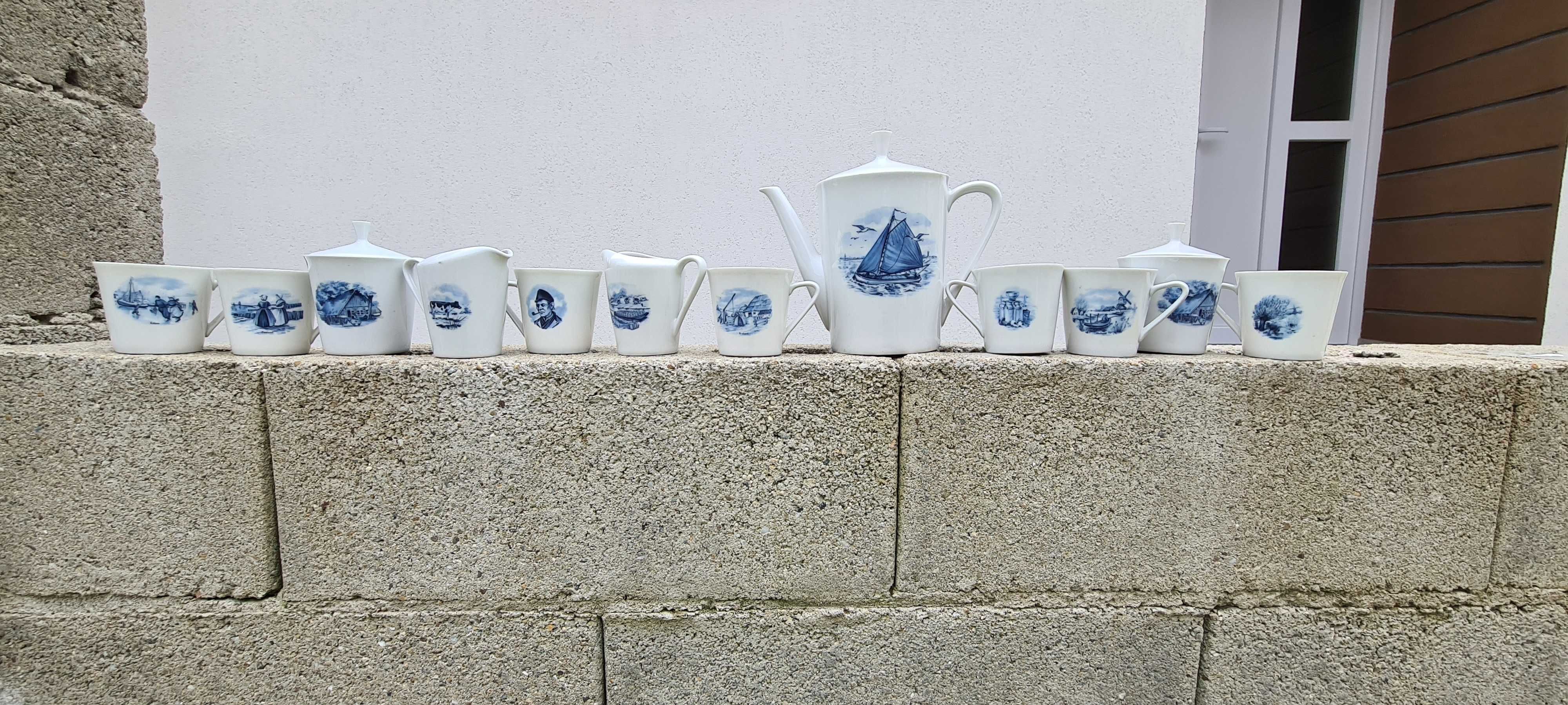 Set ceai/cafea din portelan