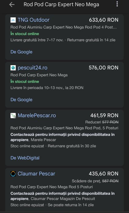 Carp expert Neo Mega rod pod