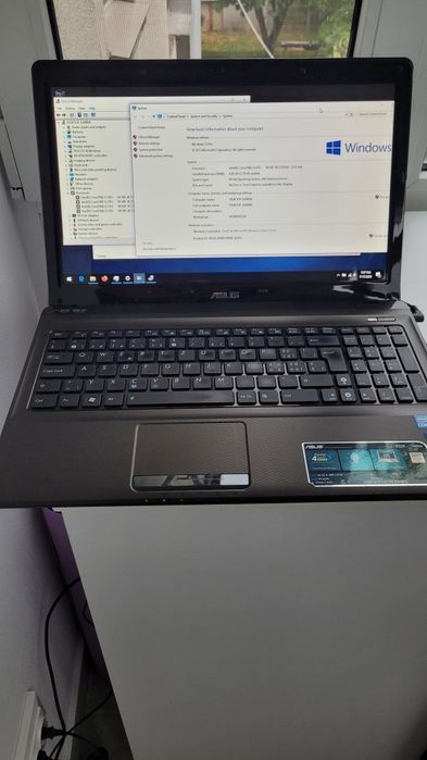 Laptop Asus X52F Intel i3 380M 2.53 GHz 4 GB 320 GB  - dezmembrez