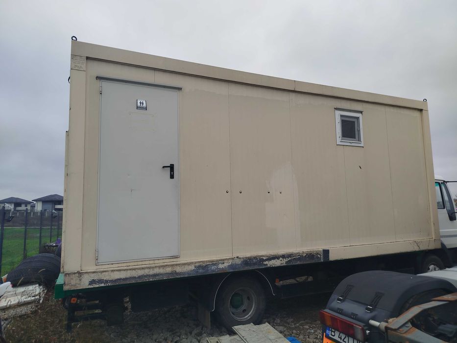 Container Sanitar 6m x 3m cu cabina de dus