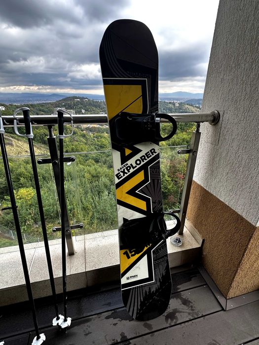 Placă snowboard Raven Explorer 159cm stare foarte bună – Brașov