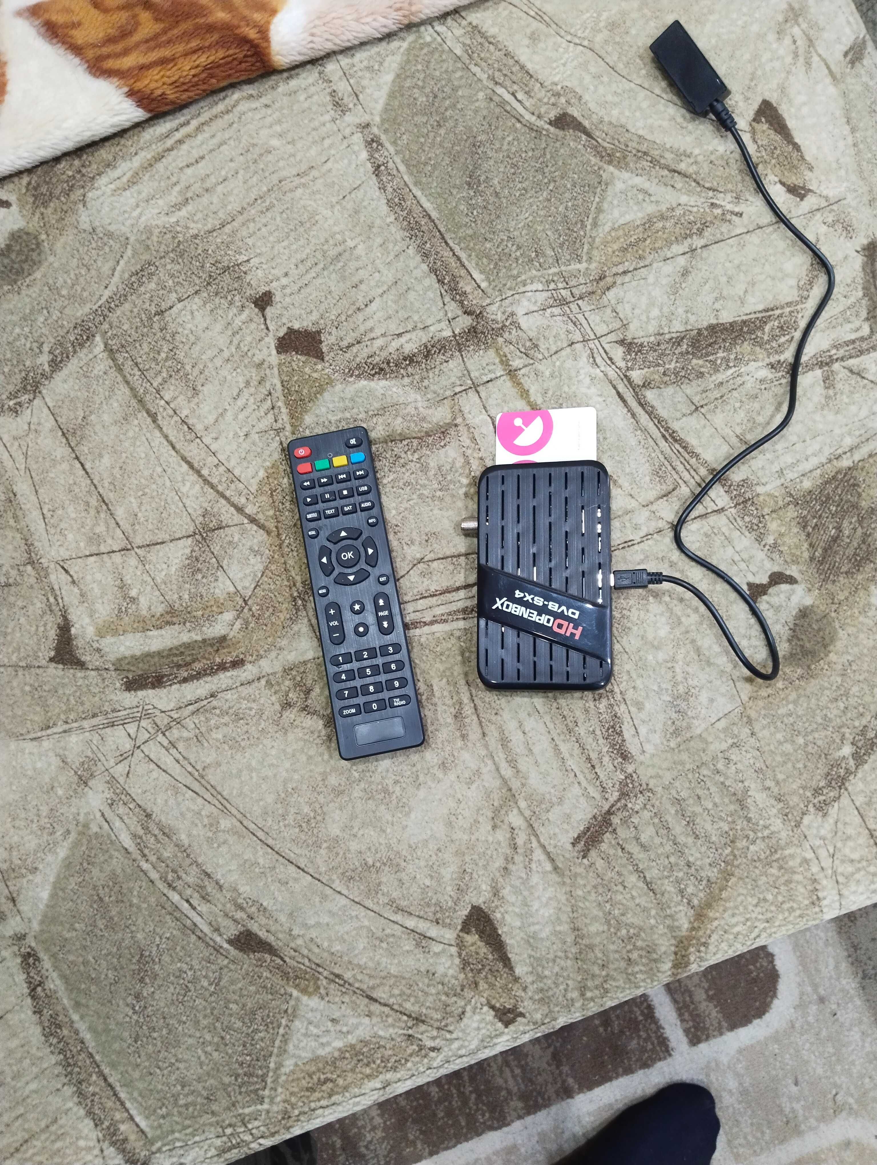 Продам спутниковую тарелку +ресивер OPENBOX  DVB-SX4