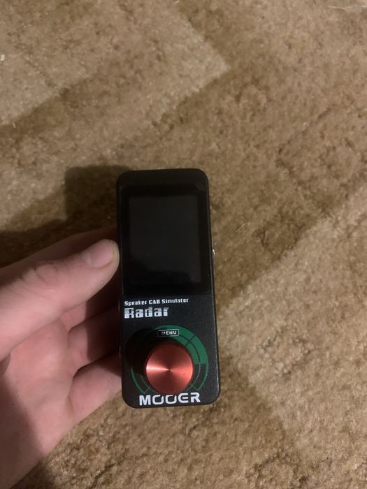 Mooer Radar pedala simulare cabinet