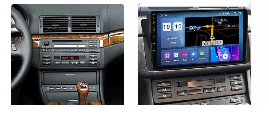 Navigatie BMW E46 din 1999 - 2006 , Garantie Noua 2GB 4GB 8GB RAM