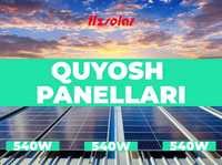 Солнечные панели | Quyosh panellari | 540W 95$