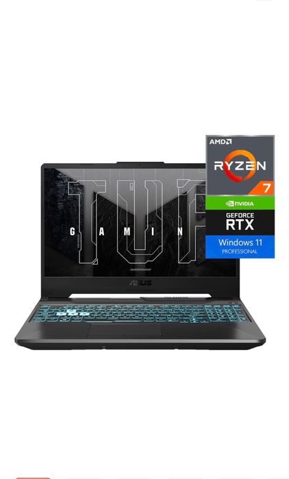 Ноутбук ASUS TUF Gaming A15, 4. 16. 512