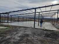 Vând hala 10x20x4  4400 de euro fac confecționez hale metalice orice m