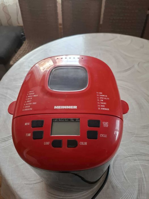 Хлебопекарна Heinner  HBM-915BKR