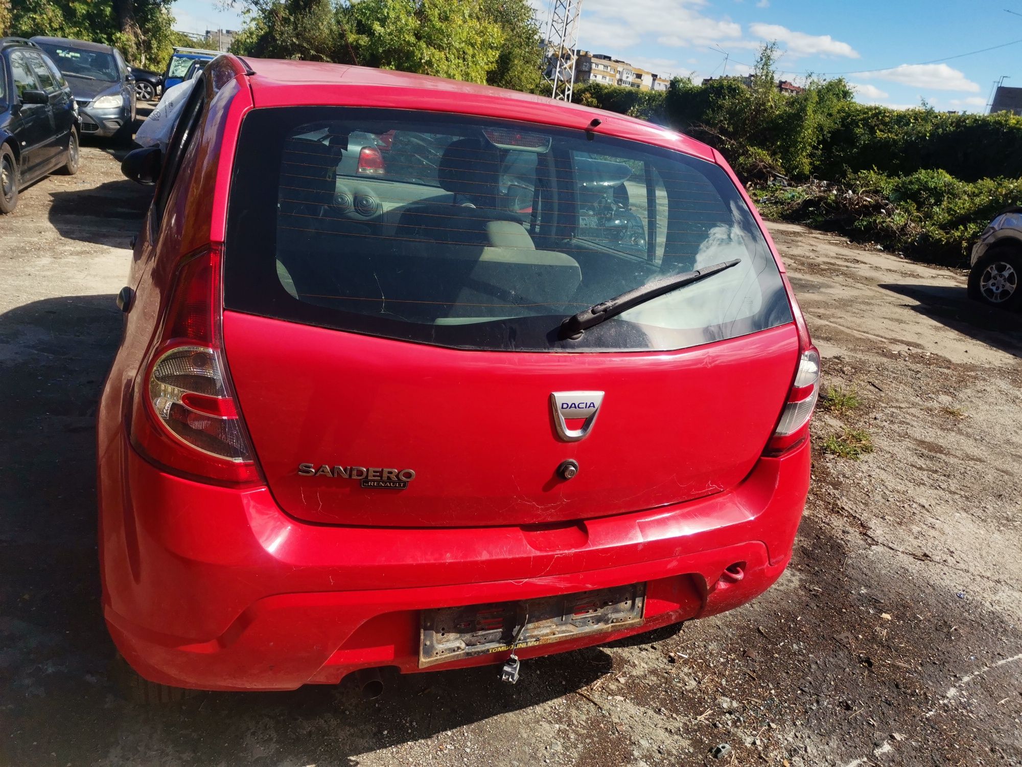 Dacia sandero 1.4MPI 55KW K7ja7 за части дачия сандеро
