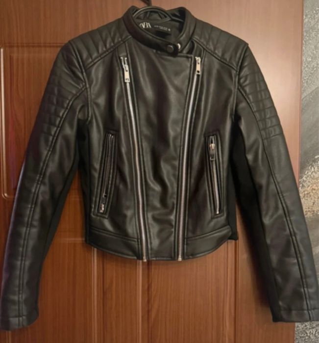 Geaca zara imitatie piele