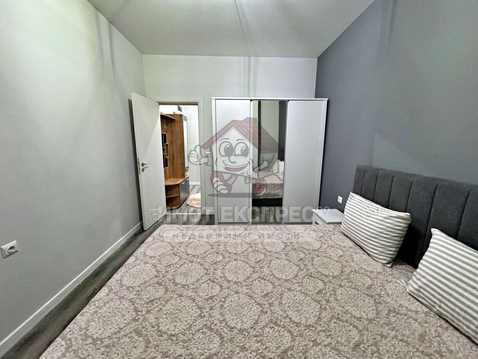 Обзаведен двустаен апартамент, под наем, ново строителство, кв.Изток