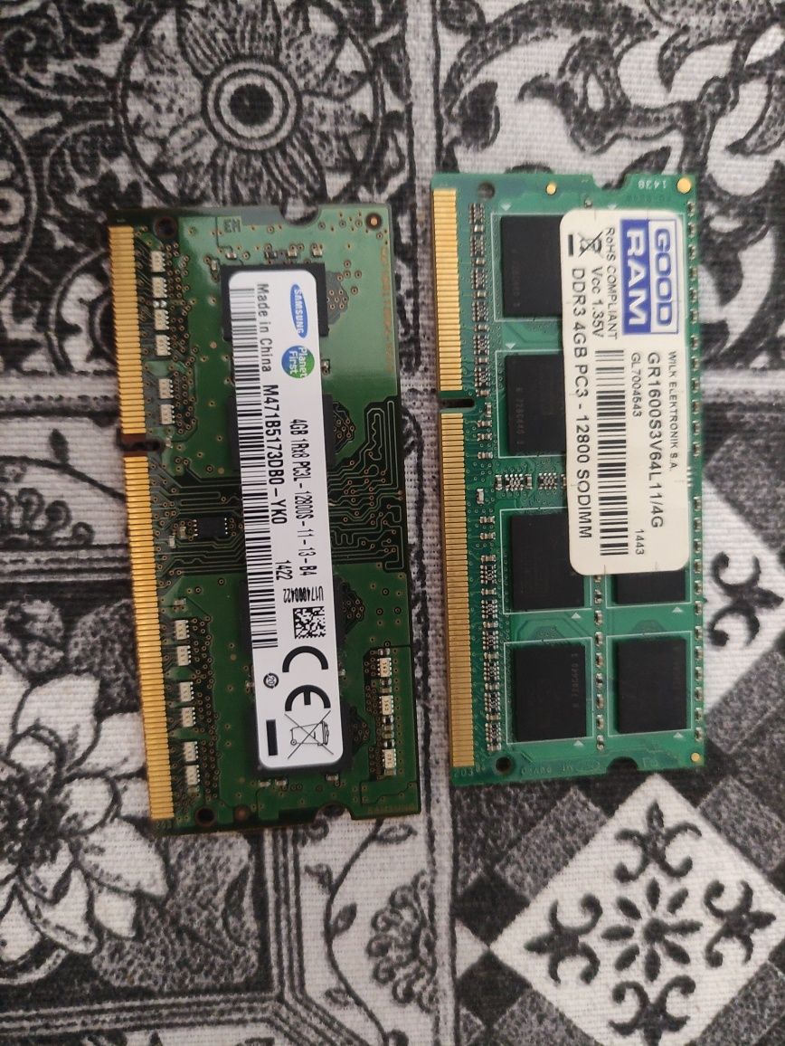2x 4 gb ram dd3 12800s