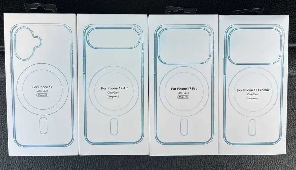 Iphone 17 17 AIR 17 PRO 17 PRO MAX - Husa TPU Magsafe Safe Case Clear