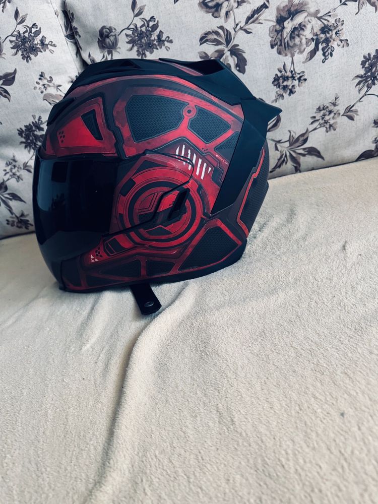 Casca moto Icon Airflite Blockchain RedHelmet