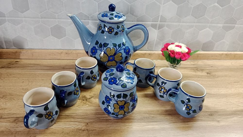 Набор для чая.  Керамика .
