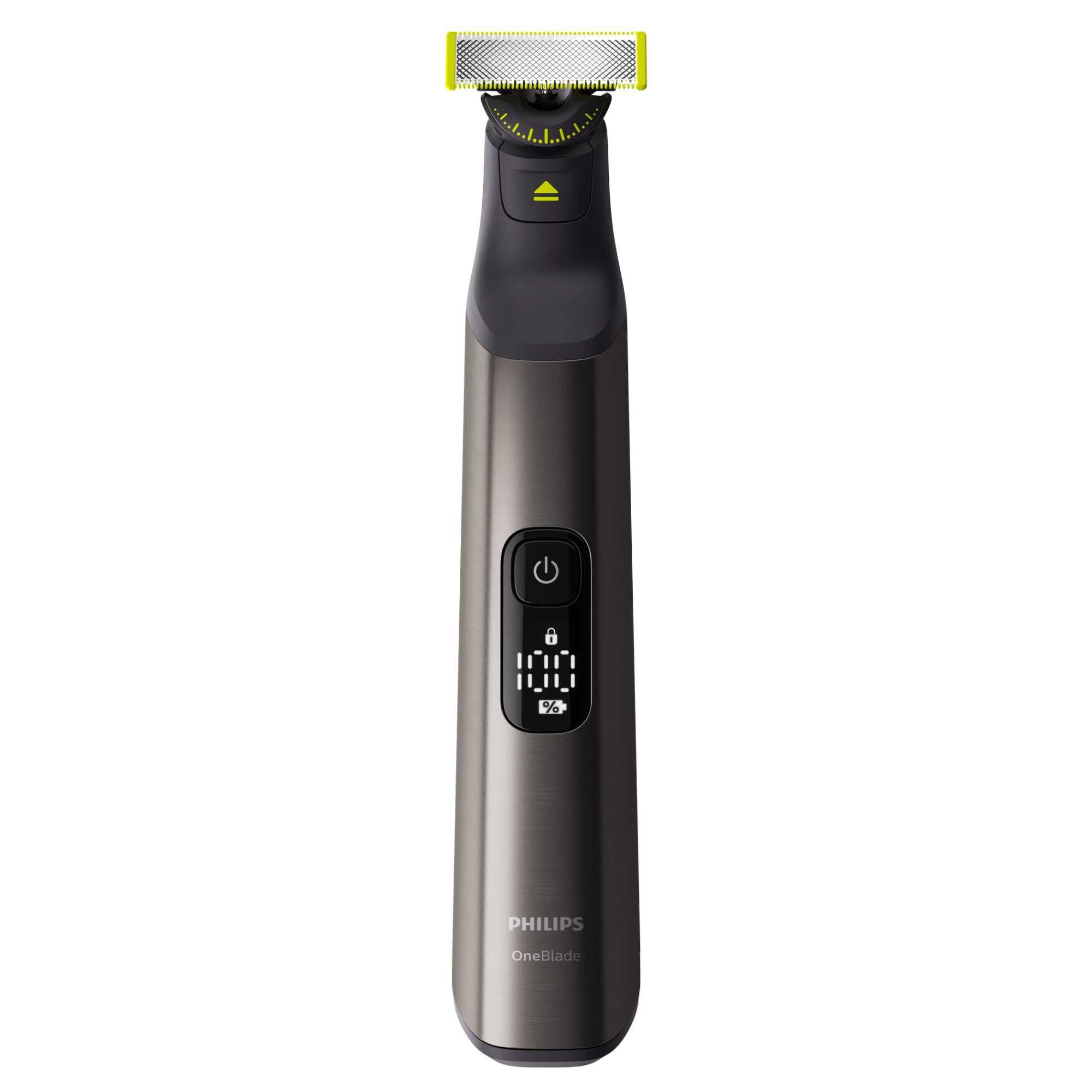 Aparat hibrid de barbierit, tuns barba PHILIPS OneBlade Pro QP6551/30