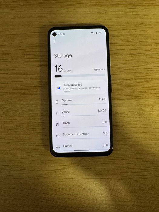 Google Pixel 4a Just Black 128GB